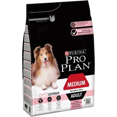 Корм ProPlan ADULT Medium Sensitive c лососем 3 кг