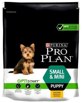 Корм ProPlan PUPPY Small & Mini  1-10 мес с курицей 700гр